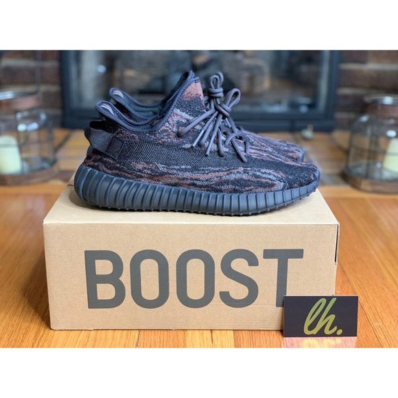 Size 4 Adidas Yeezy Boost 350 V2 "MX Rock" - Picture 4 of 6